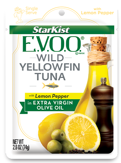 Starkist E.V.O.O. Wild Yellowfin Tuna with Lemon Pepper pouch