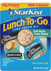 Lunch To-Go Tuna Creations Deli Style Tuna Salad Kit