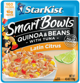 StarKist® Smart Bowls™ Latin Citrus - Quinoa & Beans with Tuna Pouch
