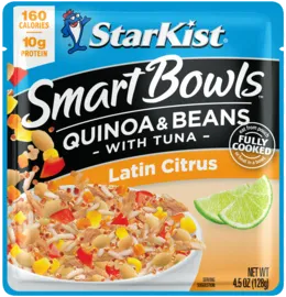 StarKist@reg; Smart Bowls™ Latin Citrus - Quinoa & Beans with Tuna Pouch