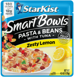 StarKist® Smart Bowls™ Zesty Lemon - Pasta & Beans with Tuna Pouch