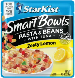 StarKist® Smart Bowls™ Zesty Lemon - Pasta & Beans with Tuna Pouch