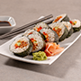 Korean Style Tuna Sushi Rolls