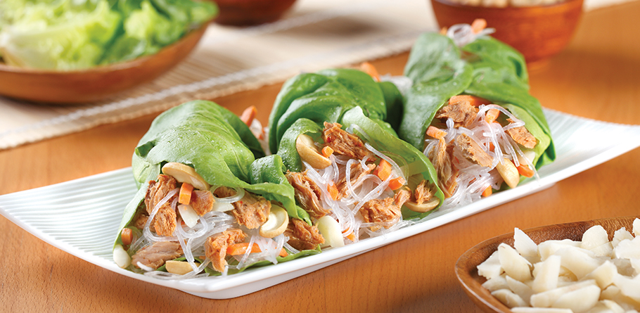 Sweet and Spicy Lettuce Wraps