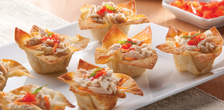 Wasabi Tuna Cups