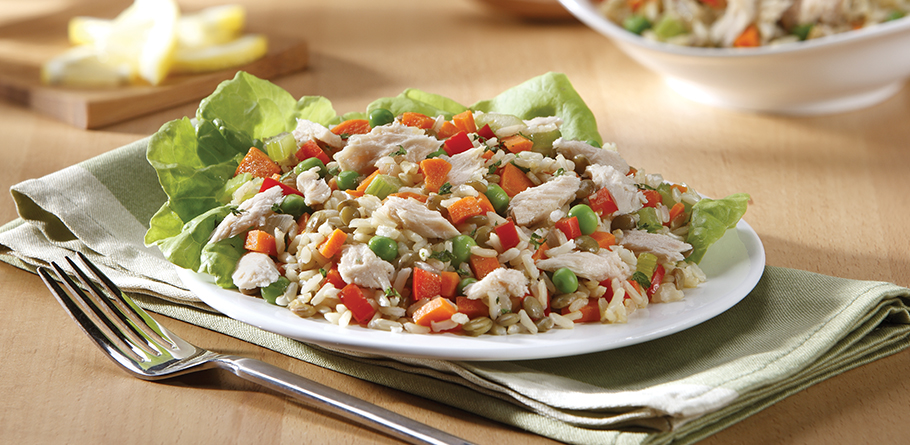 Brown Rice and Tuna Salad