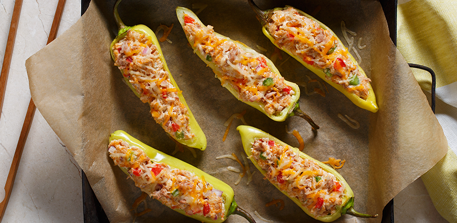 Stuffed Banana Peppers