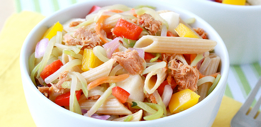 Hungry Girl’s Sweet & Spicy Tuna Pasta Salad