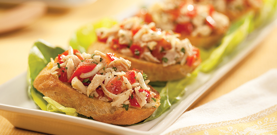 Tomato & Tuna Bruschetta