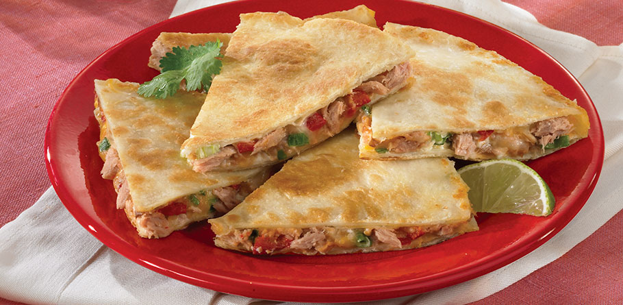 Hickory Smoked Tuna Quesadilla