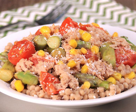 hungry-girl’s-tuna-veggie-couscous-salad