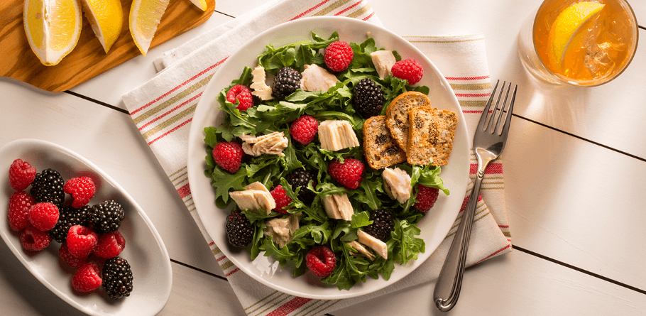 Spring Berry and Albacore Salad