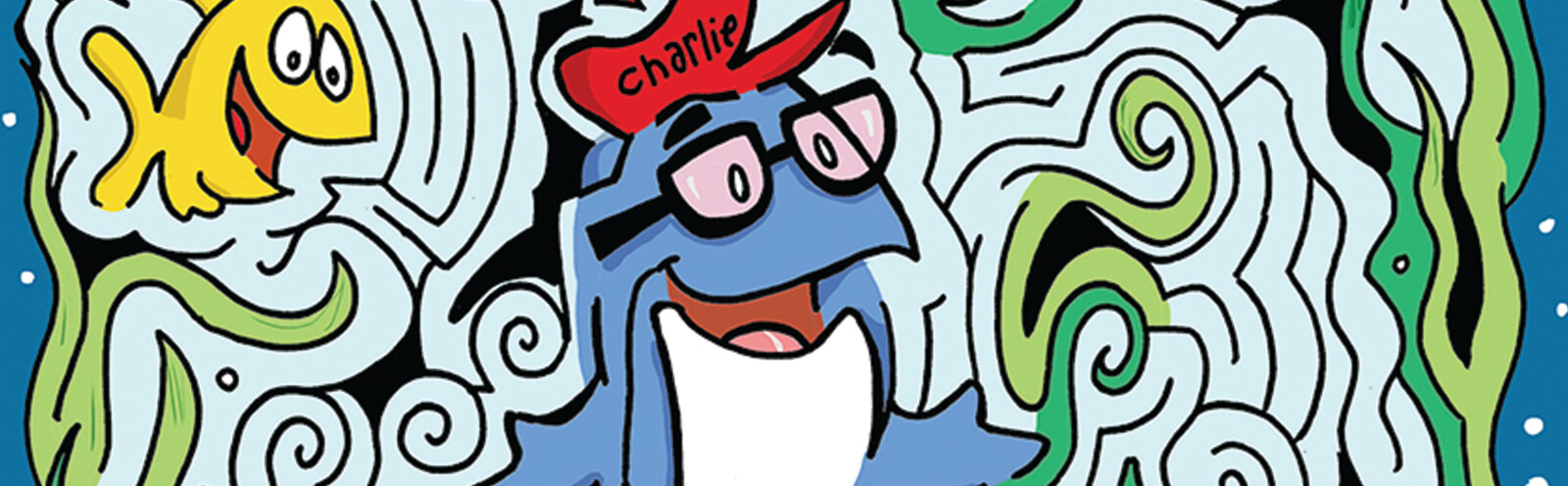 Kids Activity Sheet featuring Charlie the Tuna