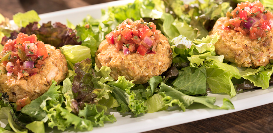 Jalapeño Tuna Cauliflower Cakes