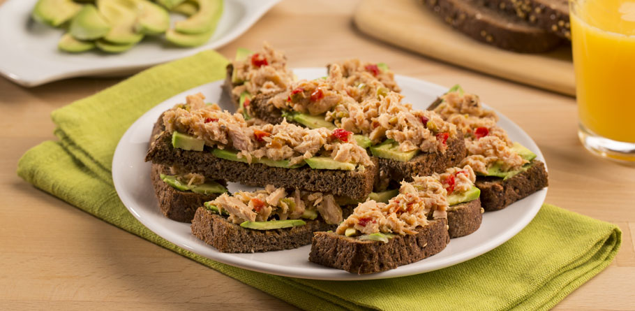 Jalapeño Tuna Avocado Toast