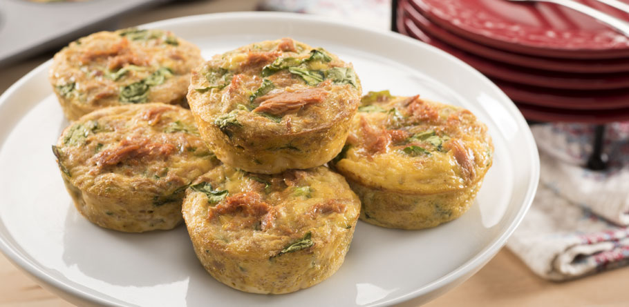 Sriracha Breakfast Muffins