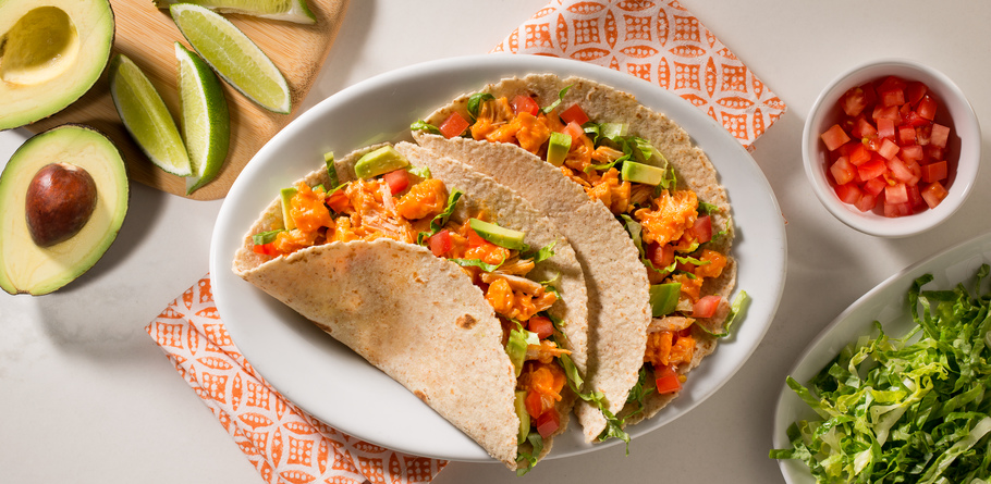 Weeknight Buffalo Chicken Tacos