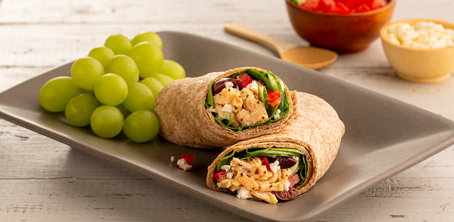 Greek Chicken Wrap