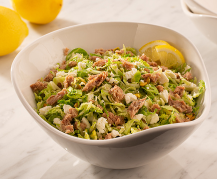 lemon-tuna-brussels-sprout-salad