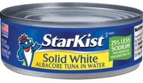 Solid White Albacore Tuna in Water 25% Less Sodium (Can)