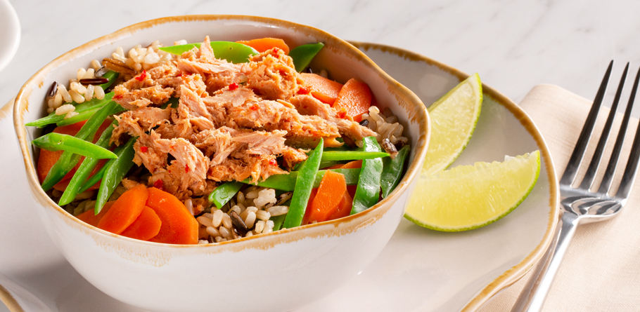 Sweet and Spicy Tuna Rice Bowl