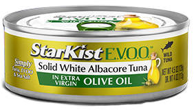 StarKist E.V.O.O.® Solid White Albacore Tuna in Extra Virgin Olive Oil (Can)