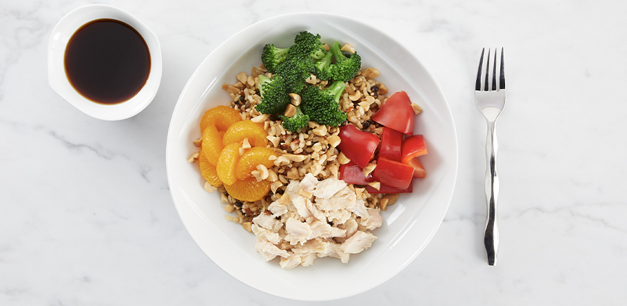 Chicken and Broccoli Teriyaki Grain Bowl