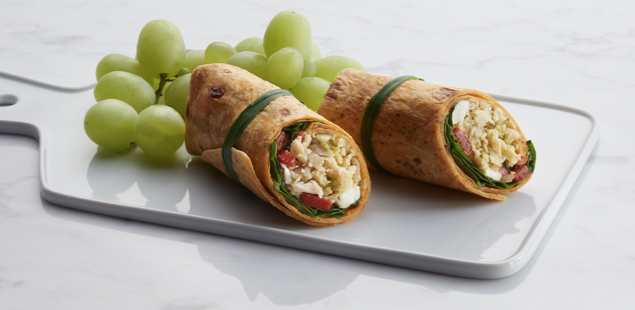 Mediterranean Chicken Wrap