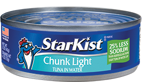 Chunk Light Tuna in Water 25% Less Sodium (Can)