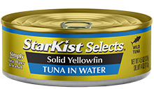 StarKist Selects® Solid Yellowfin Tuna in Water (Can)