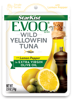 StarKist E.V.O.O.® Wild Yellowfin Tuna with Lemon Pepper