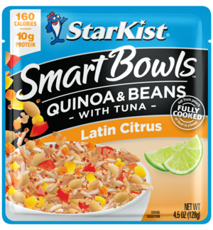 StarKist Smart Bowls® Latin Citrus – Quinoa & Beans with Tuna Pouch
