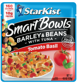 NEW StarKist Smart Bowls® Tomato Basil – Barley & Beans with Tuna Pouch