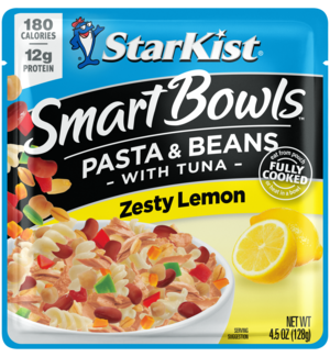 StarKist® Smart Bowls™ Zesty Lemon - Pasta & Beans with Tuna Pouch