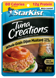 NEW Tuna Creations® Whole Grain Dijon Mustard Tuna Salad
