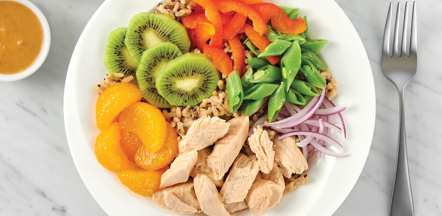 Jumbo Lump Salmon Grain Bowl