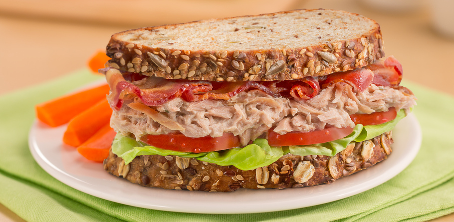 Bacon Ranch Tuna Creations Sandwich