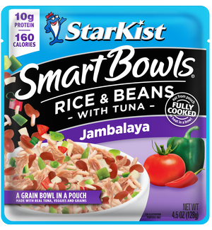 NEW StarKist Smart Bowls® Jambalaya – Rice & Beans with Tuna Pouch
