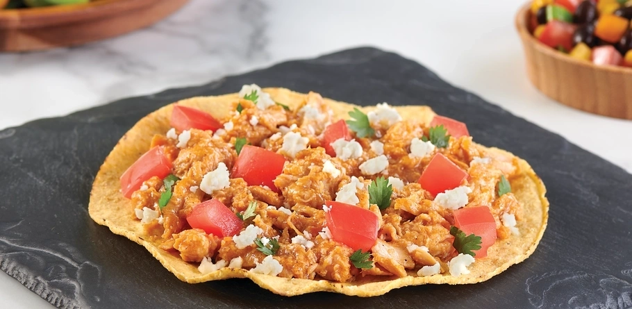 Chipotle Chicken Tostada