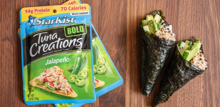 Tuna Sushi Hand Rolls