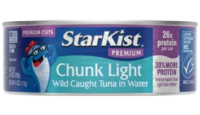 NEW Premium Chunk Light Tuna in Water (Can)