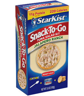 StarKist® Snack-To-Go™ Jalapeño Ranch Tuna Salad Kit