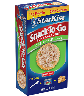 StarKist® Snack-To-Go™ Dill Pickle Flavored Tuna Salad Kit